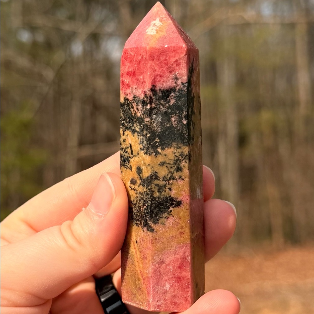 NEW! Rhodonite Tower